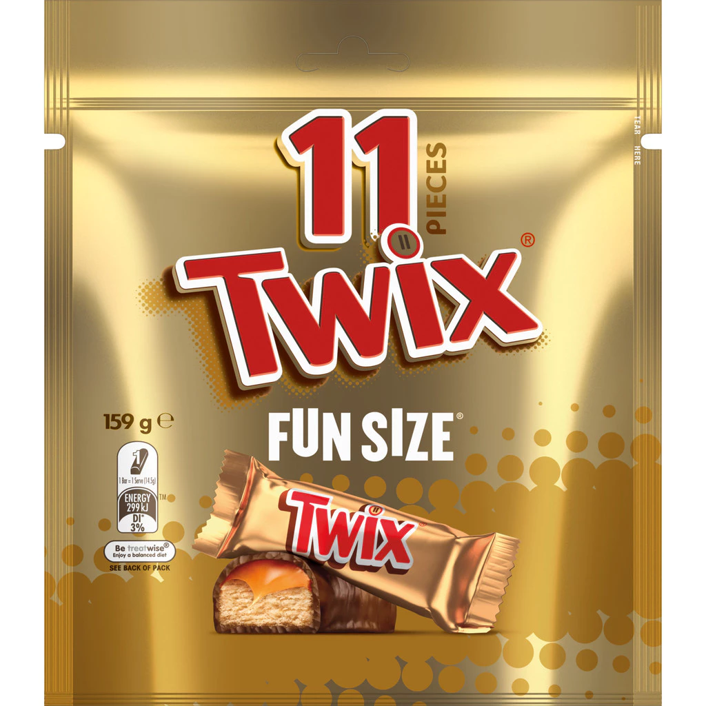 TWIX MINIS FUNSIZE 159G