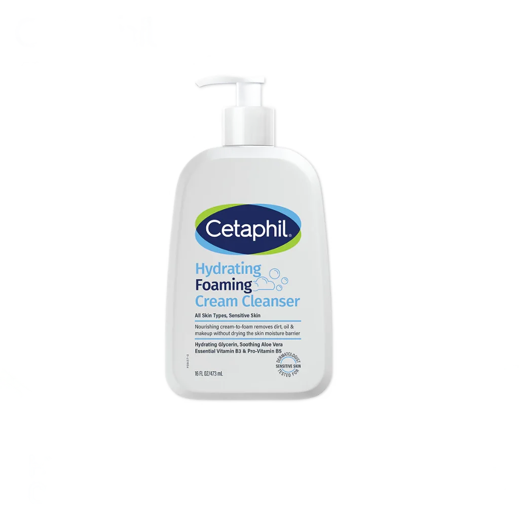 Cetaphil Hydrating Foaming Cream Cleanser