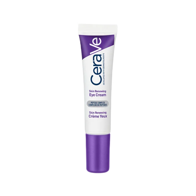CeraVe Skin Renewing Eye Cream - Anti Aging Peptide Eye Cream for Fine Lines & Dark Circles