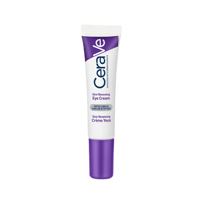 CeraVe Skin Renewing Eye Cream - Anti Aging Peptide Eye Cream for Fine Lines & Dark Circles